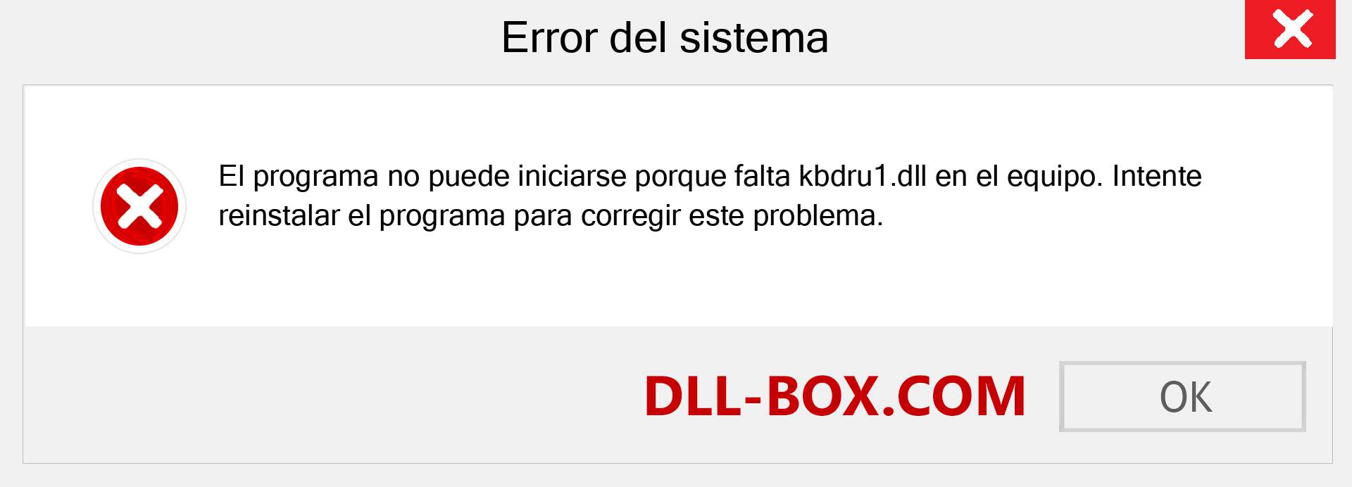 ¿Falta el archivo kbdru1.dll ?. Descargar para Windows 7, 8, 10 - Corregir kbdru1 dll Missing Error en Windows, fotos, imágenes